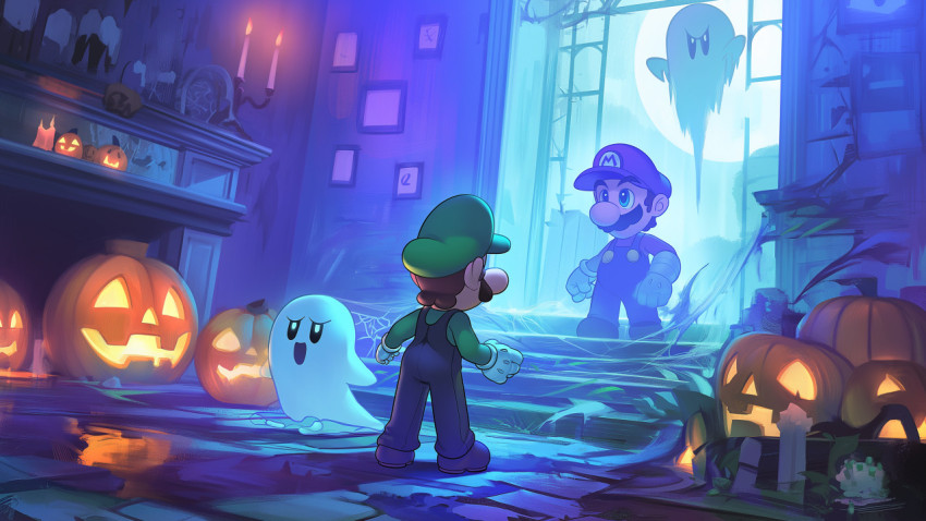 Mario and Luigi’s Spooky Halloween Quest