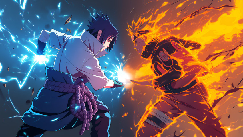 Naruto vs Sasuke - Clash of Legends